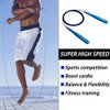 Goothdurs Speed Jump Rope with Ball Bearing - Adjustable & Self-Locking Tangle-Free Aluminum Skipping Ropes with Carrying Pouch Ideal for Crossfit Training, Boxing, and MMA Workouts