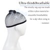 Wig Caps LALASAM 6pcs Breathable Black Mesh Net Wig Caps Weaving Hair Net for Wig Close End Fishnet Wig Cap