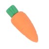 30 Pcs Cute Carrot Shaped Erasers, Realistic Vegetable Rubber Erasers for Kids, Fun Classroom and Party Favors