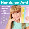Creativity for Kids Squeegeez Magic Reveal Art Kit: Kawaii - Arts and Crafts for Kids Ages 7-12+, Gifts for Girls and Boys