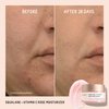 Biossance Squalane + Vitamin C Rose Moisturizer. Antioxidant-Rich Daily Moisturizer to Boost Radiance, Even Skin Tone and Smooth Fine Lines and Wrinkles (1.69 fl oz)