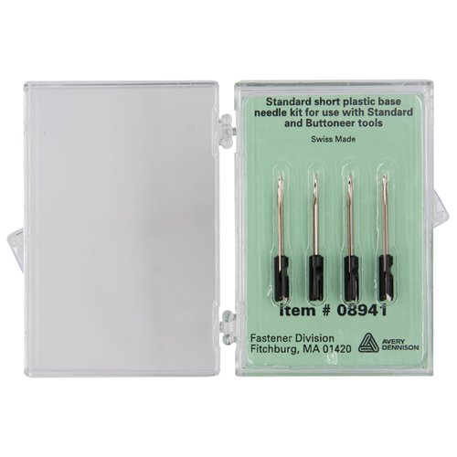 Avery Dennison Standard Tagging Gun Replacement Needles, 4-Pack - # 08941