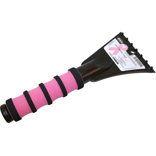 Mallory 994-PKUS Pink Snow Tools 10" Ice Scraper