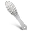 JIEYAO Stainless Steel Foot File, Metal Foot Scraper, Professional Foot File Callus Remover Double-Sided Foot Rasp Scrubber Pedicure Foot Care Tools for Wet & Dry Skin Heel Grater for Feet