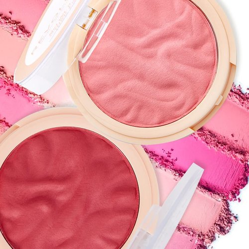 Revolution Beauty, Blusher Reloaded, Pressed Powder Face Blusher, Highly Pigmented & Long Lasting Formula, Peach Bliss, 0.26 Oz.