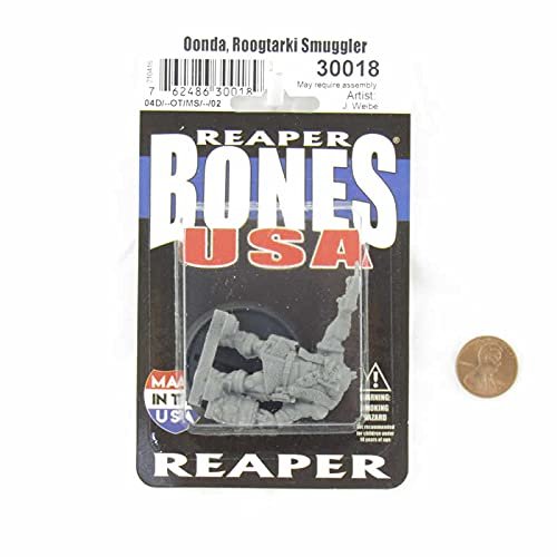 Zara Arkos Jumper Miniature Figure 25mm Heroic Scale Reaper Bones USA Reaper Miniatures