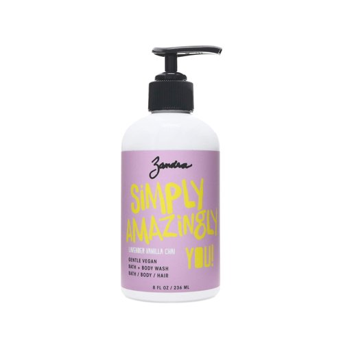 ZANDRA Lavender Vanilla Chai Body Wash, 8 OZ