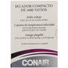 Conair Travel Hair Dryer with Dual Voltage, 1600W Compact Hair Dryer with Folding Handle, Travel Blow Dryer