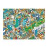 Galison Uncovering NYC – Hyesu Lee 1000 Piece Puzzle Featuring 50 Fun Items Hidden Within New York City Life