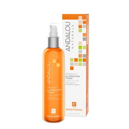 Andalou Naturals Brightening Meyer Lemon + C Creamy Cleanser, Face Wash for Uplifted Tone & Smoother Texture, Helps Renew Skin Vitality & Brighten Complexion, Cruelty Free, 6 Oz