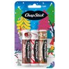 ChapStick Holiday Hot Chocolate, Candy Cane and Sugar Cookie Lip Balm, 0.15oz, 3 pack