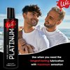Wet Platinum Silicone-Based Lube for Men, Women & Couples, 3 Fl Oz (3-Pack) - Long-Lasting & Water-Resistant Premium Personal Lubricant - Safe to Use with Latex Condoms - Non-Sticky & Hypoallergenic