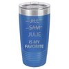 Customizable My Favorite Child Funny Tumbler with Name, Custom Mom & Dad Gifts, Christmas Gifts from Son Daughter, Christmas Funny Gifts for Parents, Birthday Gifts for Dad Mom