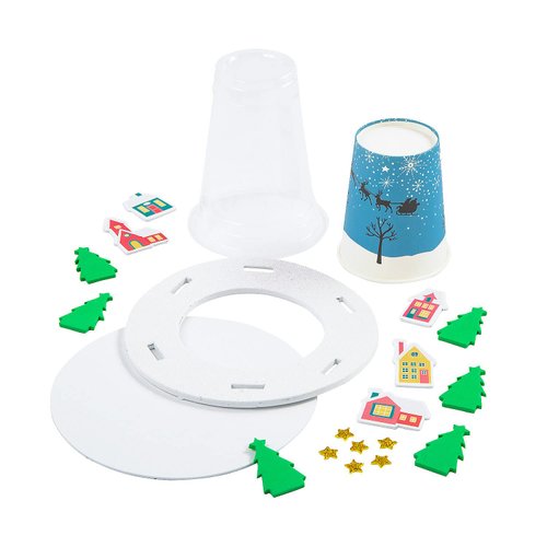 Christmas Layered Cup Craft Kit, Makes 12
