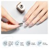 Bevimee Cat Eye Gel Nail Polish, Silver Glitter Magnetic Gel Polish Cat Eye Nails With Magnet Stick, For Holographic Shimmer Cateye Effect, UV Velvet Gel Nail Art Manicure Salon DIY Home, 12ML