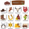55 Pcs West Cowboy Themed Party Decoration Wild Western Theme Party Hanging Swirl Supplies Western Cowgirl Party Hanging Decorations for Kids Birthday Party Western Wild Cowboy Party Favors(Cowboy)