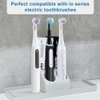 6 Pack Toothbrush Heads Dustproof Cover Compatible with Oral B, Fits for Oral-B iO Series, Pro 1000, 1500, 5000, 7500 Electric Toothbrush, Protects Brush Head and Convenient Travel (Mixing Colors)