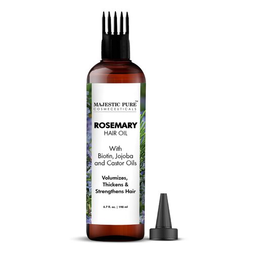 Majestic Pure Hair Oil (6.7 Fl OZ, Rosemary)