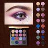 zeesea The British Museum Egypt Collection Eyeshadow Shimmer Matte Glitter 16 Colors Eyeshadow Palette (#09 Crystal Skull)