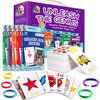 Teacher Rachel's Educational Flash Cards for Toddlers - Set Of 5 184 Cards Pre K-K Mega Flashcards Set with First Words, Alphabet, Colors, Shapes, Numbers, Manners, Greetings, Feelings, and Weather