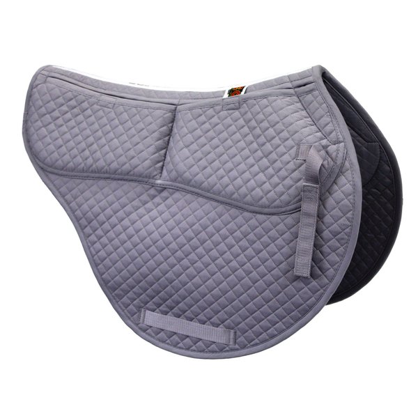 ECP Equine Comfort Products All Purpose Contoured Correction Saddle Pad with Adjustable Memory Foam