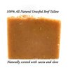 HUNTER CATTLE CO. EST'D 2004 HC Meadow Bloom Tallow Bar Soap - Apple 2 Pack - Made with All Natural 100% Grass Fed Tallow Handmade Soap Bar - Great for Face or Body Soap