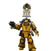 JOYTOY Warhammer 40,000 1/18 Action Figure Imperial Fists Legion MkIII Tactical Squad Legionary with Legion Vexilla Collection Model Christmas Birthday Gifts
