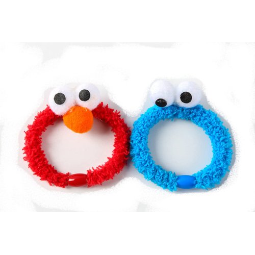 Cartoon Puppet Googly Eyes Hair Tie Set