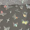 4 Sheets Holographic Laser White Butterfly Nail Stickers,Y2K Luxury Aurora Butterflies Star Nail Art Stickers 3D Sun Moon Flame Heart Nail Decals for Women Nail Decor Nail Designs Nail Accessories