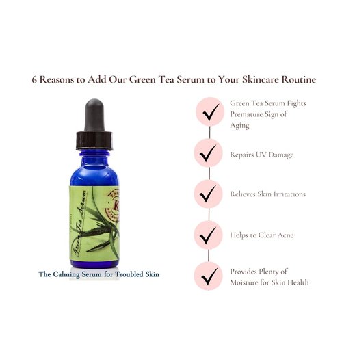 Karen's Botanicals - Cooling Green Tea Serum - Thicker - 4 oz