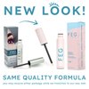 FEG Eyelash Enhancer Rapid Eyelash Growth Serum with Natural Ingredients | Lash Serum for Growing Naturally Thick, Full, and Long Eyelashes | Stimulates Natural Eyelash Growth | 3-Pack of 3ml Tubes