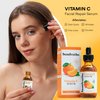 Vitamin C Serum for Face - Natural Anti-Aging Moisturizer for Soft & Smooth Skin, Brightening Serum for Dark Spot Remover - Hyaluronic Acid serum for face, Vitamin E, Wheatgerm Oil Formula - 2oz