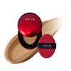 [*Mini Size*] TIRTIR Mask Fit Red Cushion Foundation | Long-Lasting, Lightweight, Buildable Coverage, Semi-Matte Finish, Korean Cushion Foundation (#35N Walnut, 0.15 Fl Oz)