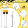 Silipull 48 Pcs 4.2'' Construction Bubble Wand for Kids, Mini Bubble Wands Bubbles for Party Favors, Construction Birthday Goodie Bags Filler, Bubble Blowing Toys for School Classroom Prizes Gifts