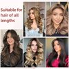 Heatless Curls Overnight Blowout Rods - 6 Pcs No-Heat Hair Curler Set, Hair Rollers for Long Hair with Bonnet for Sleeping