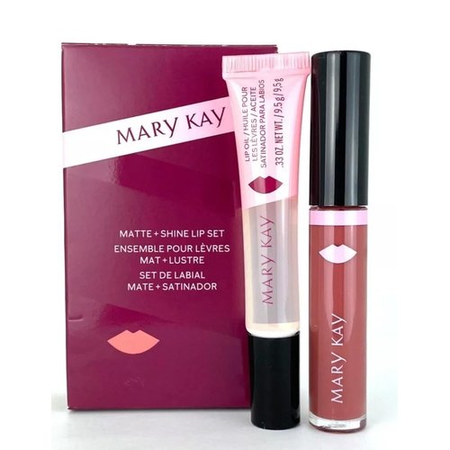 MK Matte and Shine Lip Set Limited Edition Cinnamon + Lip Oil 175886