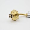 Brass 3 in 1 Propane Refill Adapter|MAPP,Butane Butane and Isobutane Refill Adapter
