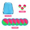 Mxiutery Toss and Catch Ball Game Set,Outdoor Games Toys, Playground Balls, Beach Games Set,Summer Toys for Kids Ages 4-8, Perfect Kids Toys Sets,Playground Sets for Kids Christmas Birthday Gifts