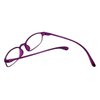 Calabria 718 Flexie Oval Reading Glasses +6.00 Violet Men/Women Bendable One Power Readers Flexible Durable TR90 Frame