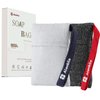 Alankilo 2 Pieces Soap Bags for Soap Bars, Exfoliating Soap Saver Bags, Foaming Bar Soap Pouches for Use in Baths or Showers(Grey)