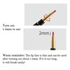 3 Pcs Lip Liner and Lipstick Set Kit for Women DNM Matte 24 Hour Lipstick matte lipstick long lasting waterproof lip liner gloss set Dark Ruby Deep Red Lip Crayon Sticks Liner Pencil Set.