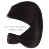 WENNALIFE Genius Seamless Clip in Hair Extensions Human Hair 7pcs Ultra Invisible 50% Thinner Seamless Hair Extensions Clip In Natural Black Hair Extensions Real Human Hair