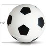 ArtCreativity Soccer Stress Relief Foam Balls for Kids, Set of 12, Sports Squeezable Anxiety Relief Balls, Idea, Party Favors, Goodie Bag Fillers for Boys and Girls