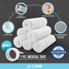 JJ CARE Gauze Rolls Pack of 24, Individually Wrapped Gauze Bandage Roll, with Bonus Medical Tape, 4 inches x 4.1 Yards Rolled Gauze, Latex Free & Stretchable Gauze Rolls