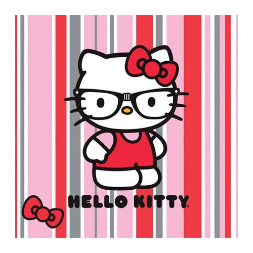 Hello Kitty 40 pc Paper Napkins NERD KITTY
