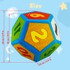 1 PC 12 Sided Game Dice 4.7 Inches Foam Playing Dodecahedrons Dice Kids Board Game Educational Toy for Table Games,to Get Your Lucky Numbers!