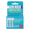 PhysAssist Oncology SPF 15 Lip Balm USDA Organic Unflavored Moisturize, Hydrate & Protect Dry parched lips during Chemo or Radio USDA Organic. 3 Pack