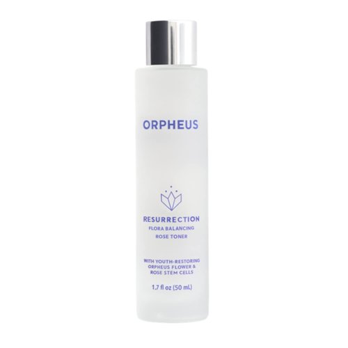 ORPHEUS Rose Water Toner for Face - 1.7 FL Oz. (50ml) - Flora Balancing Face Toner Infused with Orpheus Flower Cell Extract and Rosa Damascena Stem Cells | Vegan | Cruelty-Free