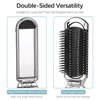 Travel Hair Brush with Mirror Folding Hair Brush Collapsible Pocket Size Brush Mini Hair Brush Massage Comb Compact Hair Brush Hair Styling Tools for Gym,Trip,Purse,Swimming (Removable Mirror)