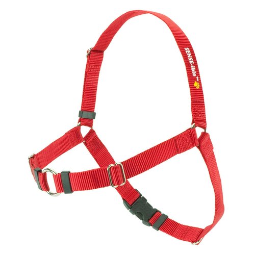 Soft Touch Concept Pulling Deterrent Body Ring, L, Red [Dog Harness]